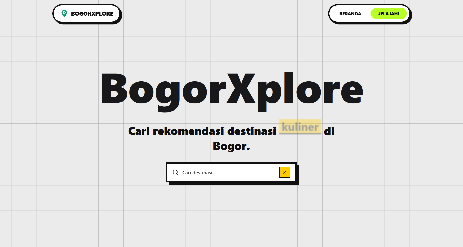 BogorXplore project preview
