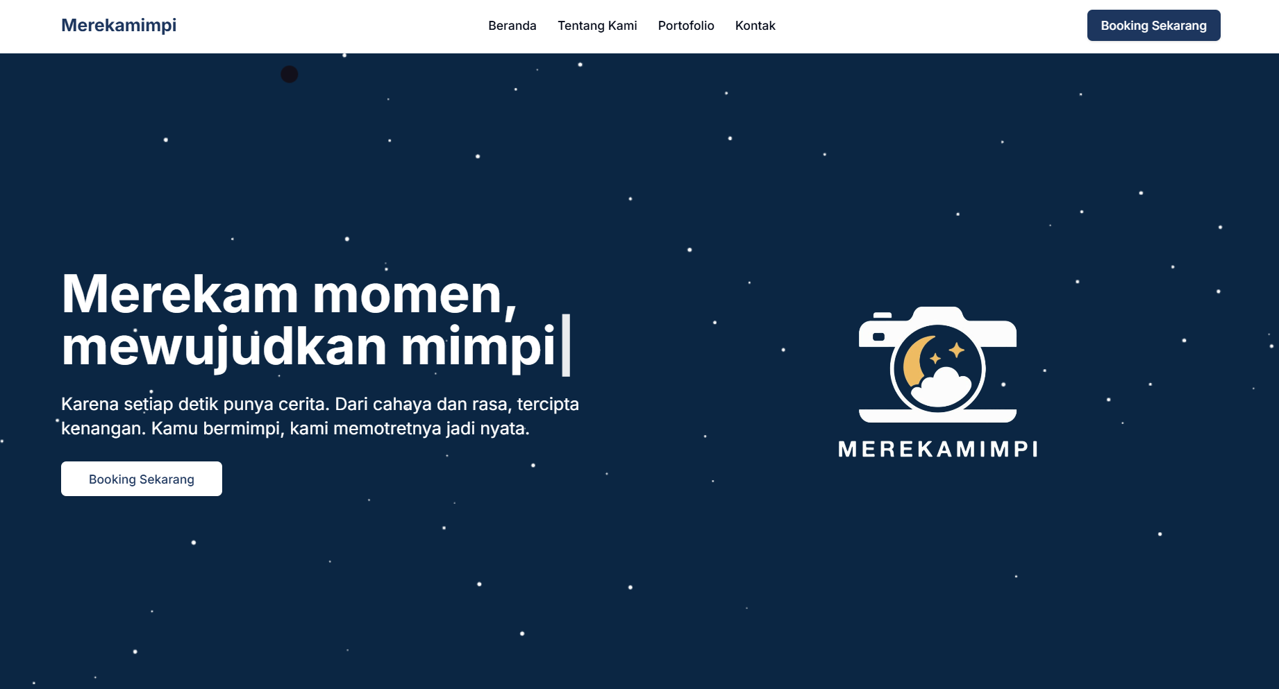 Merekamimpi project preview