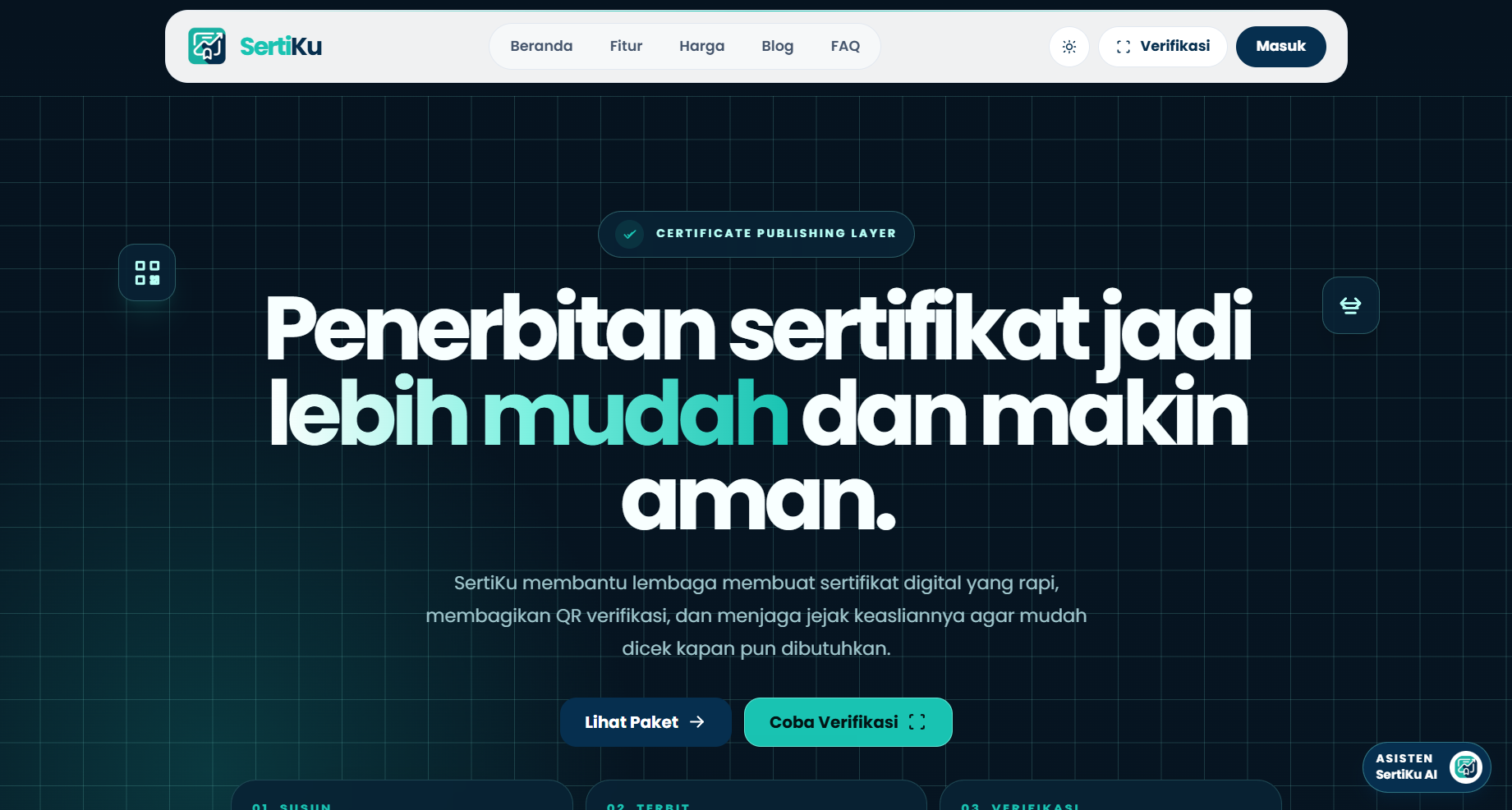 Sertiku project preview